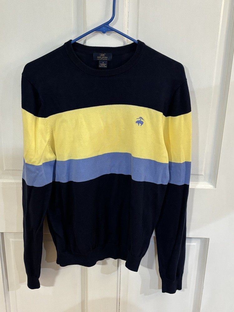 Brooks Brothers 346 Supima Cotton Crew Neck Sweater Small