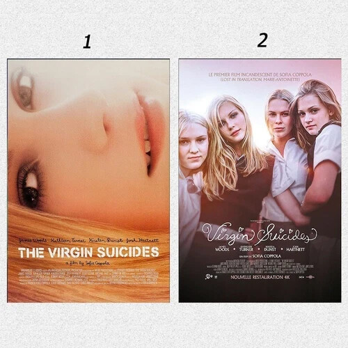 Virgin Suicides Movie Art Poster - Vintage Wall Decor