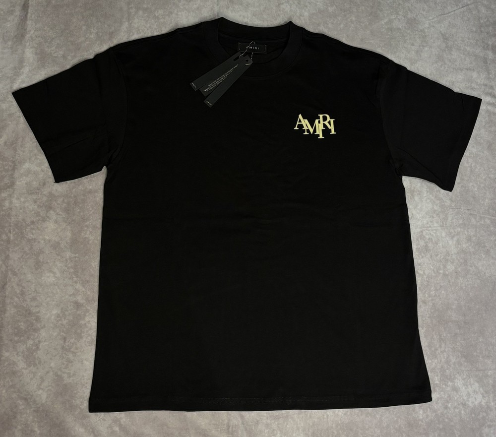 Amiri T-Shirt Men Size Medium Black