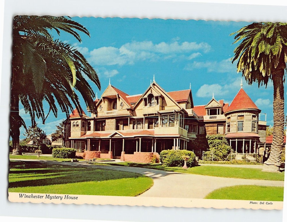 Postcard Winchester Mystery House San Jose California USA