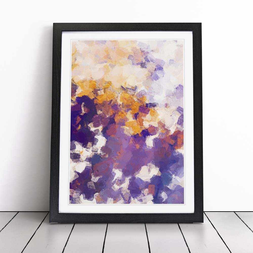 True Belonging Abstract Wall Art Print Framed Canvas Picture Poster Decor