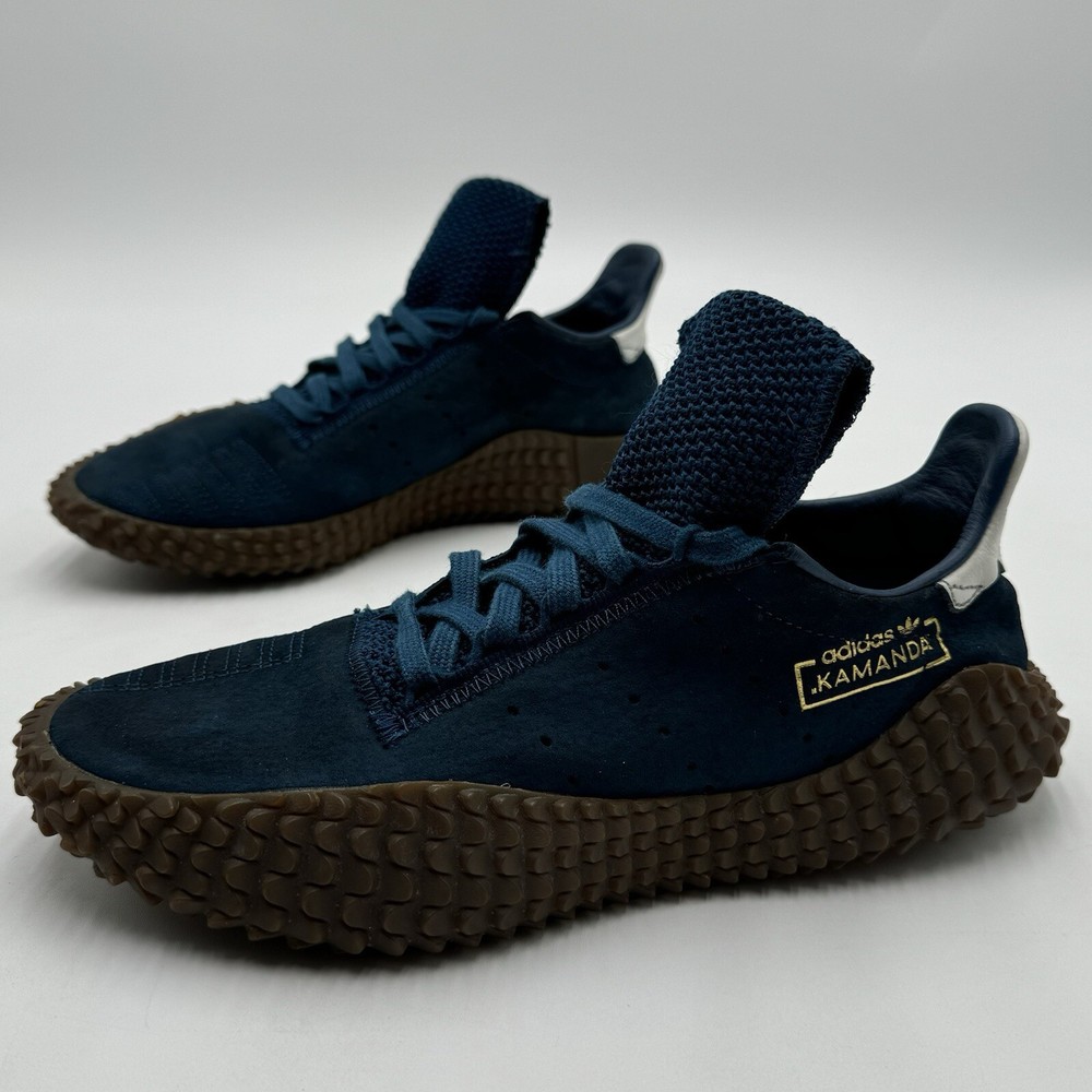 Adidas Kamanda 01 Teal DB2777 Mens Suede Athletic Shoes Sneakers Size 6 Used