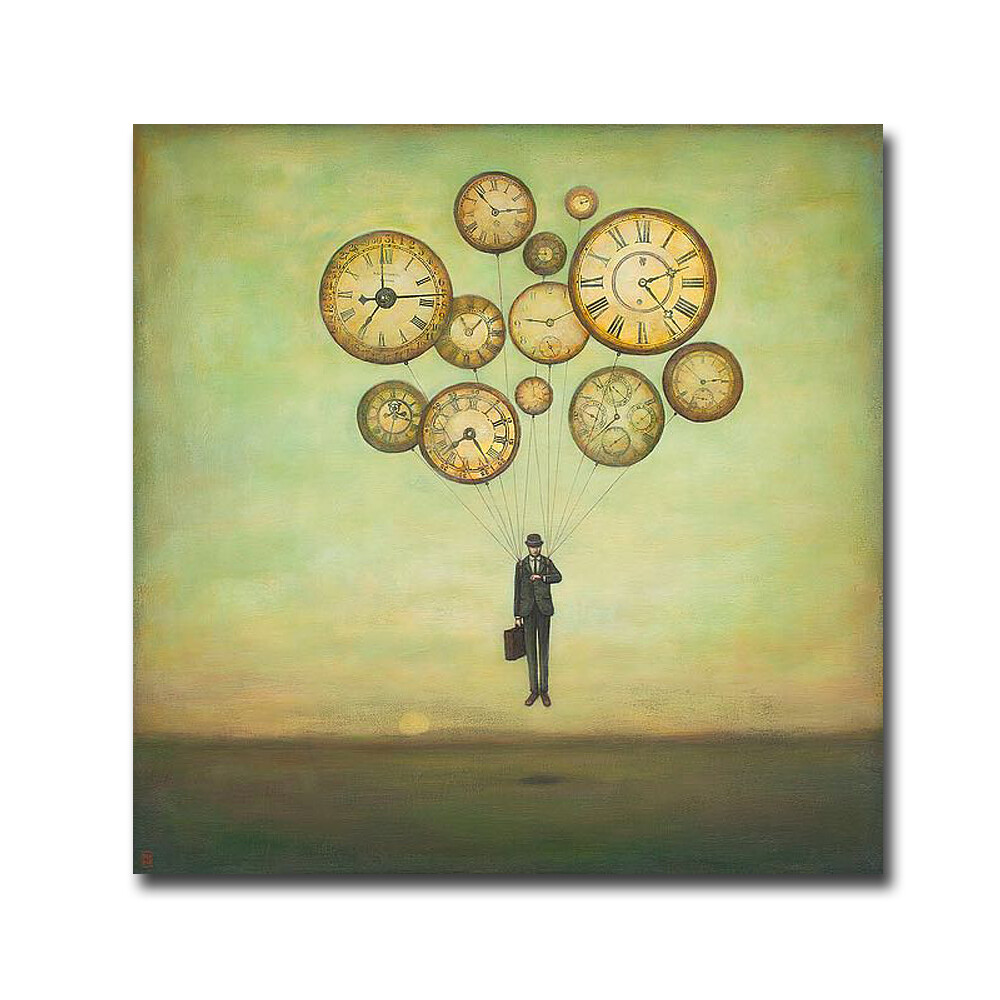 Waiting For Time To Fly by Duy Huynh Gallery-Wrapped Canvas Art (18 in x 18 in)