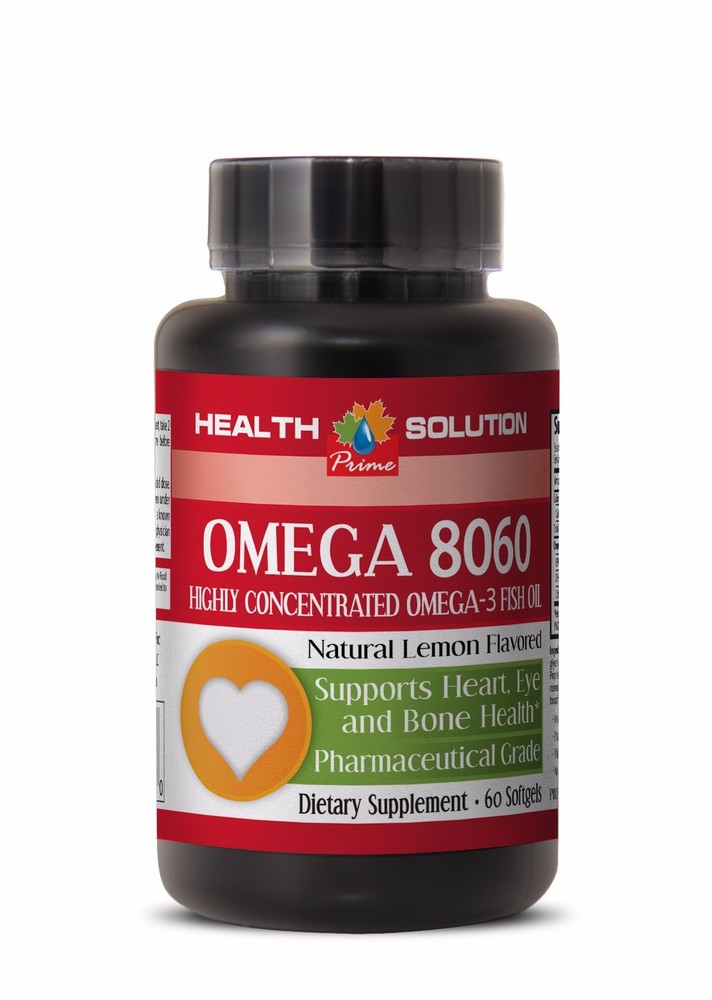 Omega 3 alaskan salmon oil -OMEGA 8060 CONCENTRATED FISH OIL -Immune support -1B