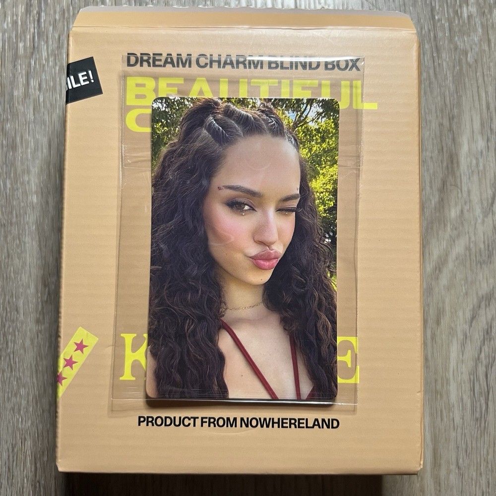 KATSEYE DANIELA GNARLY Beautiful Chaos Dream Charm Rave Sprout Photo Card ONLY
