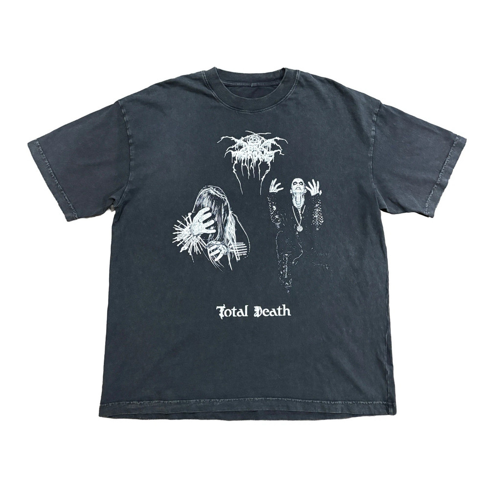 Rare! Darkthrone Band Total Death Cotton Black S to 5XL Tee Shirt VK343