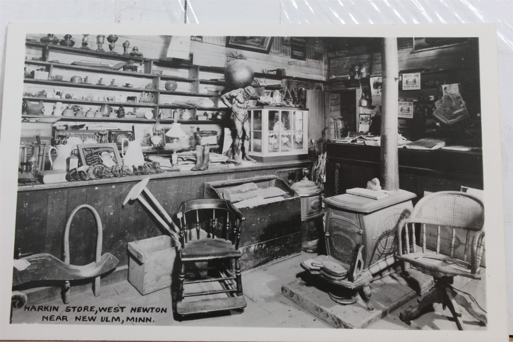 Minnesota MN New Ulm West Newton Harkin Store Postcard Old Vintage Card View PC