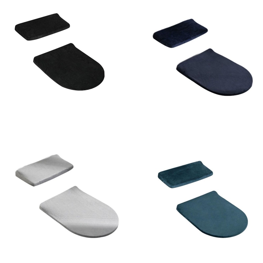 Soft-Close Toilet Seat Cover Set with Lid for Modern Bathrooms