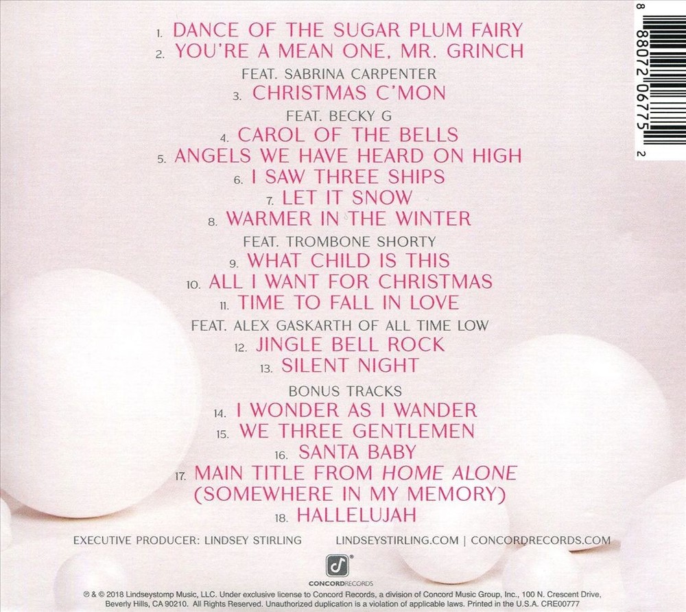 Lindsey Stirling Warmer In The Winter [Deluxe Edition] New Cd