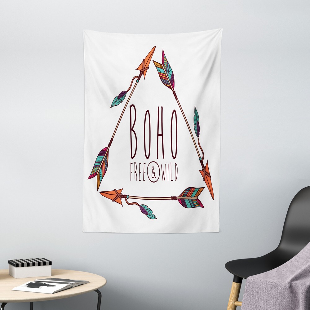 Arrow Tapestry Ancient Ethnic Bohemian Print Wall Hanging Decor