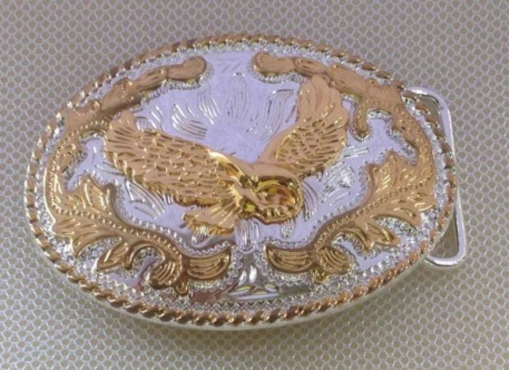 Flying Eagle Western Cowboy Belt Buckle for Men & Women Rodeo Retro Casual Wear