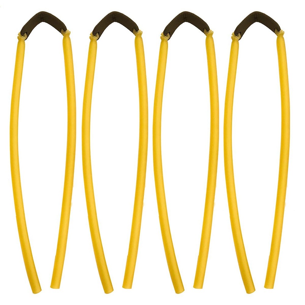 4PCS Heavy Duty Slingshot Replacement Straps for Wrist Rocket Tight Fit