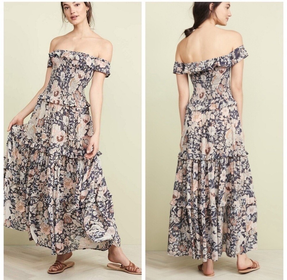 SPELL & THE GYPSY COLLECTIVE Womens Size XS or 6 Amethyst Shirred Sundress Dress