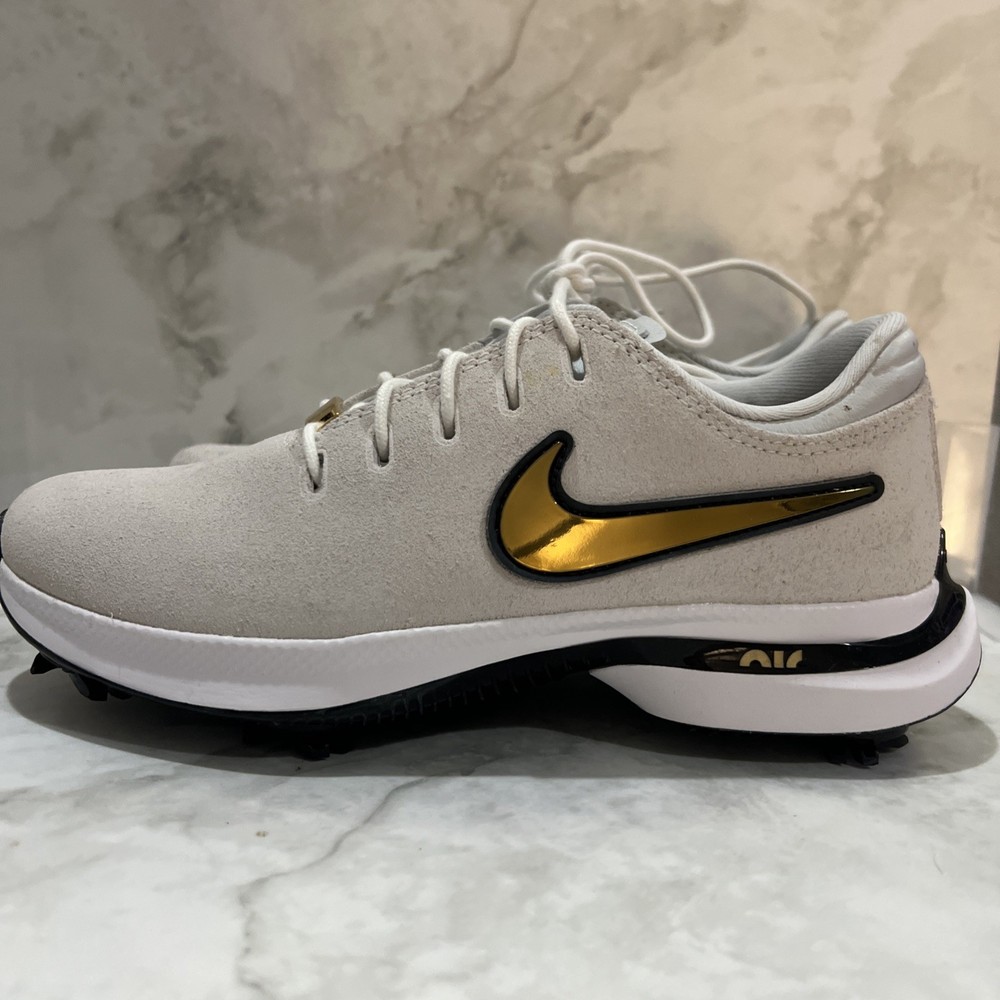 Size 4 - Nike Air Zoom Victory Tour 3 NRG White Metallic Gold