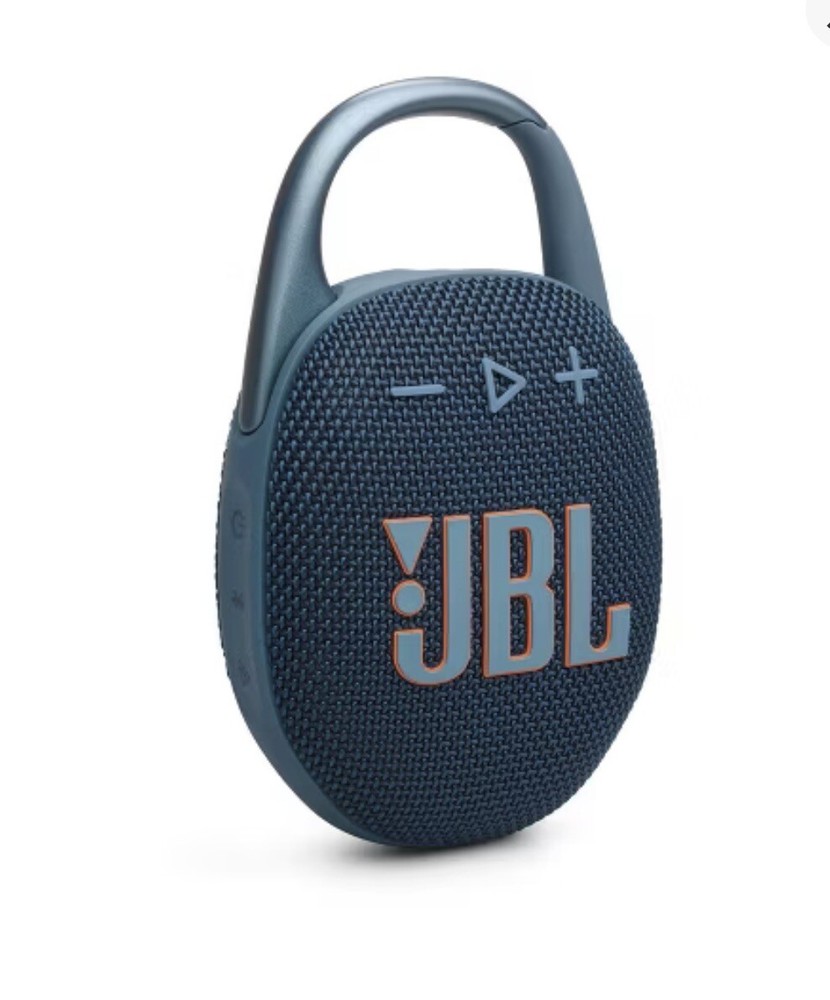 JBL Clip 5 Portable Bluetooth Speaker - Blue Factory Sealed