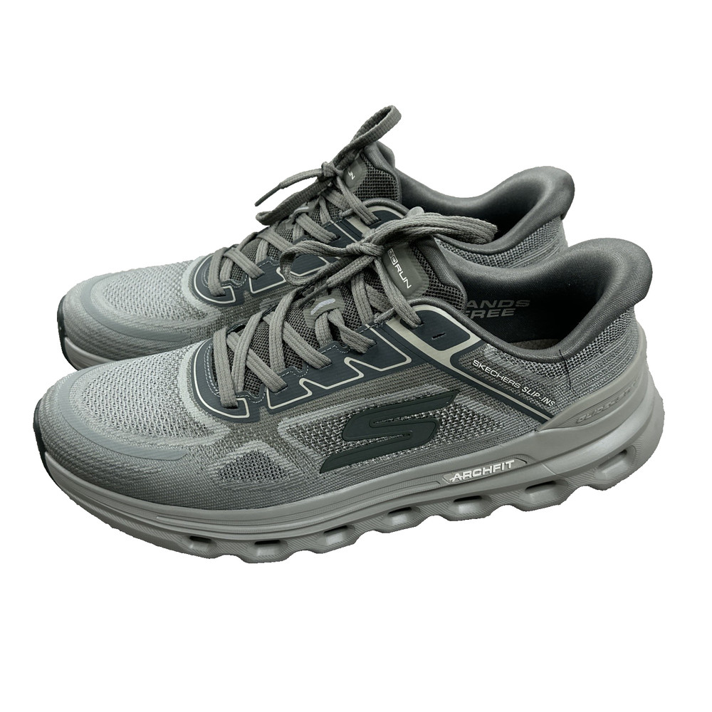 Skechers Mens Go Walk Walking Shoes Size 11 Olive Green Sneakers Slip On Comfort