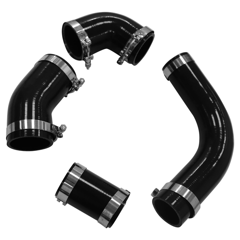Silicone Hose Kit&Clamp For 02 03 2004 GMC Sierra 2500 HD,3500 6.6L LB7 Duramax