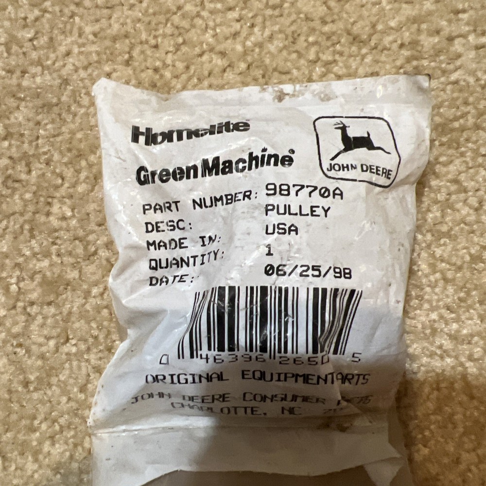 Homelite 98770A Line Trimmer Recoil Starter Pulley Small Engine Replacement Part