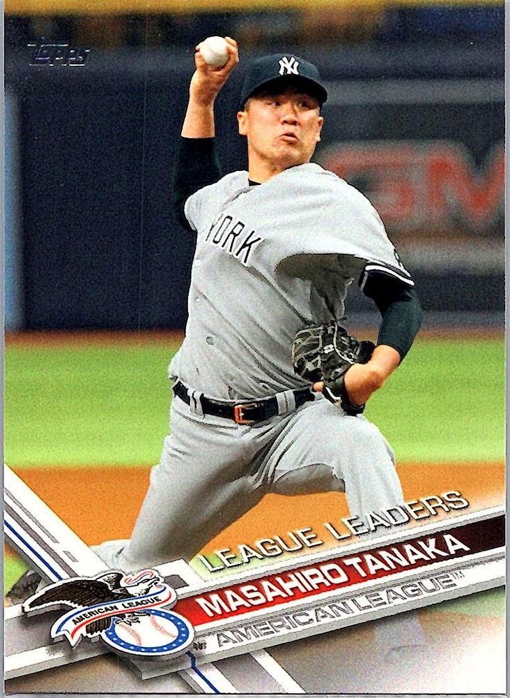 2017 Topps #202 Masahiro Tanaka New York Yankees