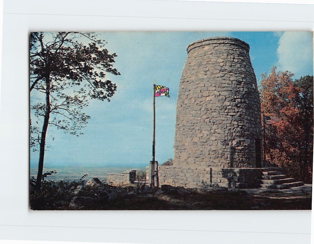 Postcard First Monument to George Washington Boonsboro Maryland USA