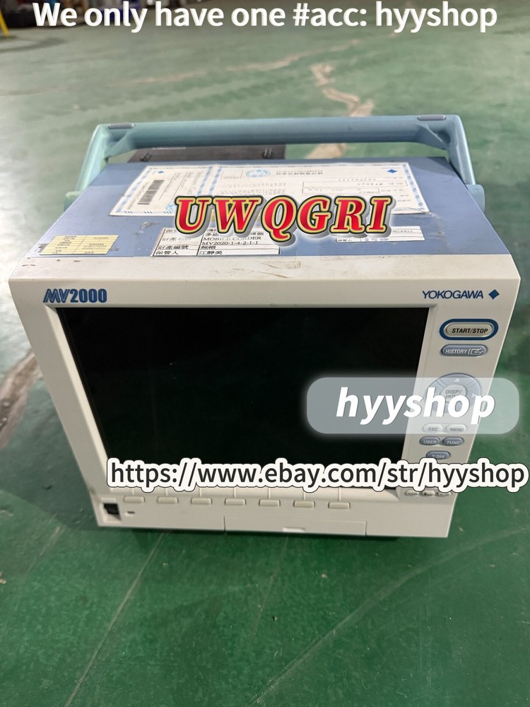 1PCS YOKOGAWA, MV2000 Color Paperless Recorder
