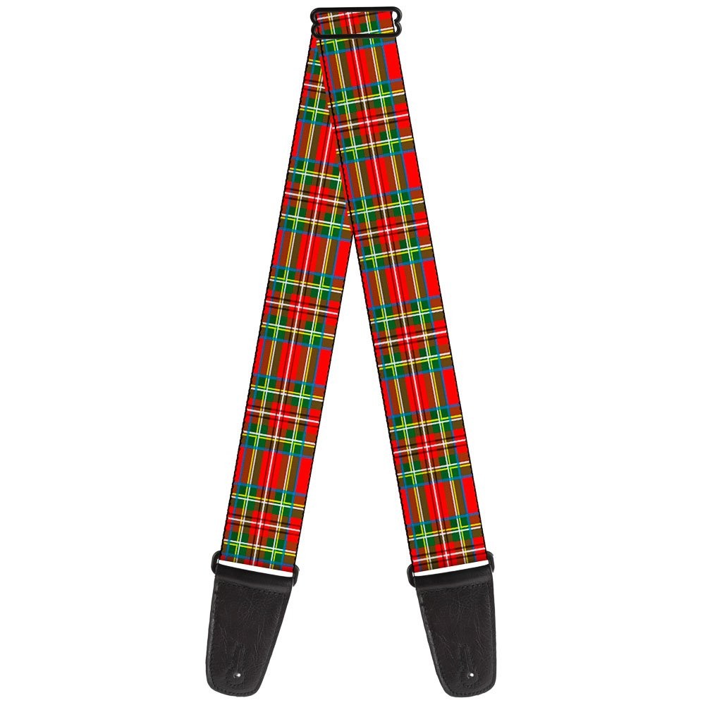 Guitar Strap - Tartan Plaid Red/Green ACC NEWAnother great item from Rarewaves USA | Free delivery!