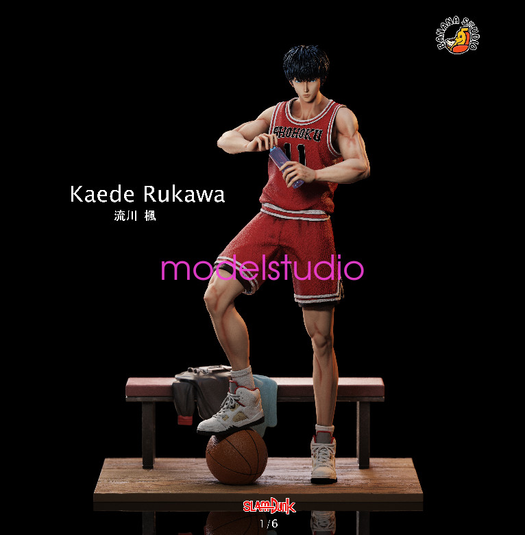 BANANA Studio SLAM DUNK Rukawa Kaede Resin Model in stock Cast Off 1/6 Scale