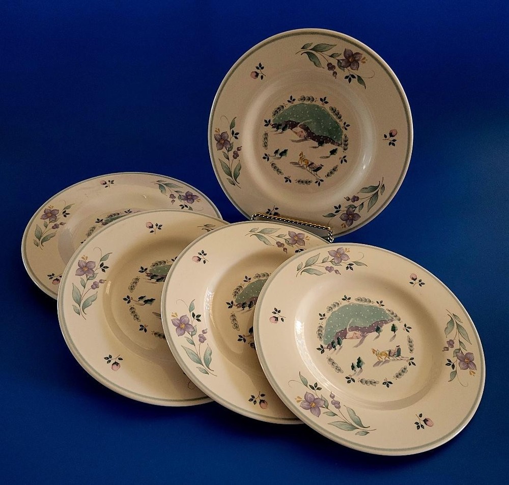 Pfaltzgraff Holiday Winter Pattern Stoneware 8