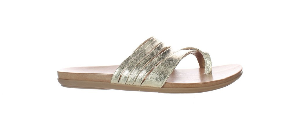 B.O.C. Womens Kinsey Gold Sandals Size 9 (7747150)