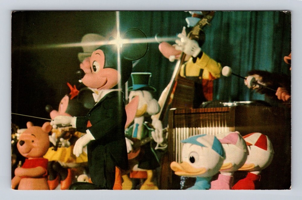 Orlando FL-Florida, Walt Disney World, Mickey Mouse Revue, Vintage Postcard