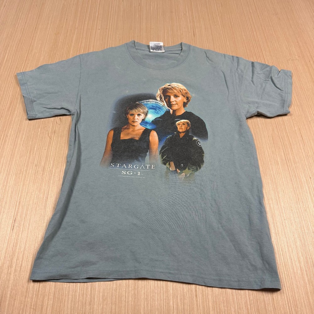 Vintage Stargate Sci-Fi SG 1 Movie mgm T Shirt 90s y2k tv show Small Space