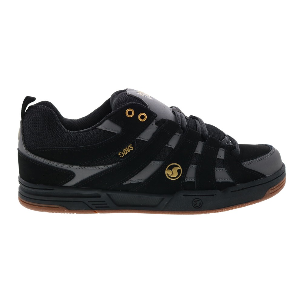 DVS Primo DVF0000335002 Mens Black Nubuck Skate Inspired Sneakers Shoes