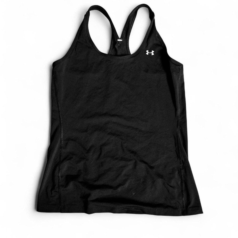 Medium womens black Under Armour Tank top Running Lightweight