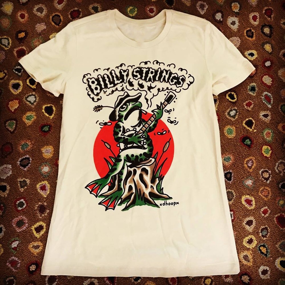 Billy Strings Merch the Frog T-Shirt Unisex Cotton Tee S-5XL Bo1008