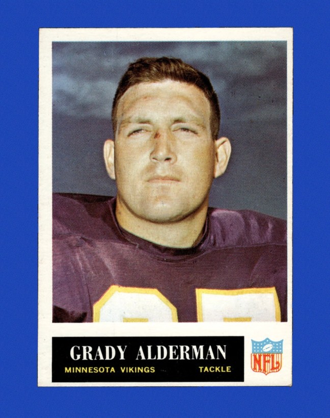 1965 Philadelphia Set-Break #100 Grady Alderman EX-EXMINT *GMCARDS*Consign with Greg Morris Cards
