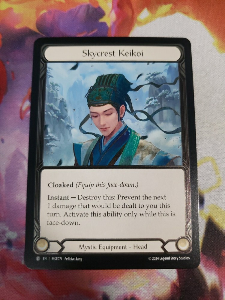 Skycrest Keikoi Cold Foil NM Part The Mistveil MST Flesh And Blood 071