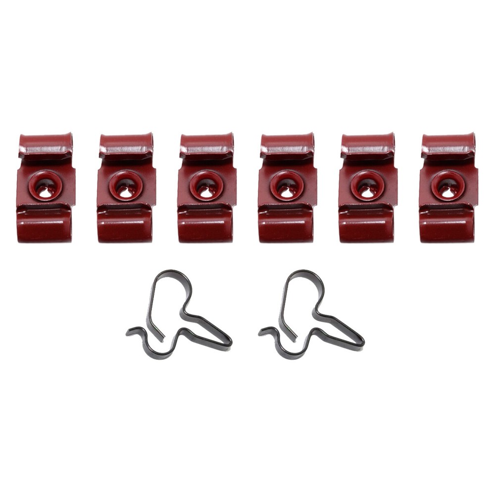 Brake And Fuel Line Clip Clamp Bracket Kit 1955-57 Chevrolet Bel Air 21 8pc