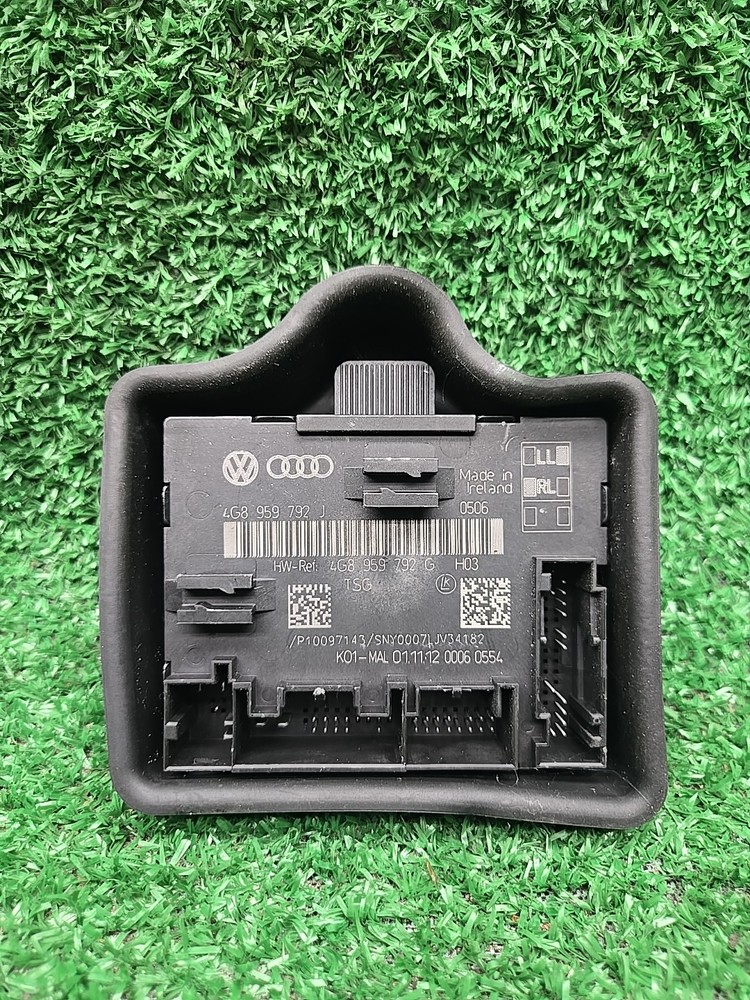 2012-2018 AUDI A7 FRONT RIGHT PASSENGER DOOR CONTROL MODULE UNIT 4G8959792G OEM