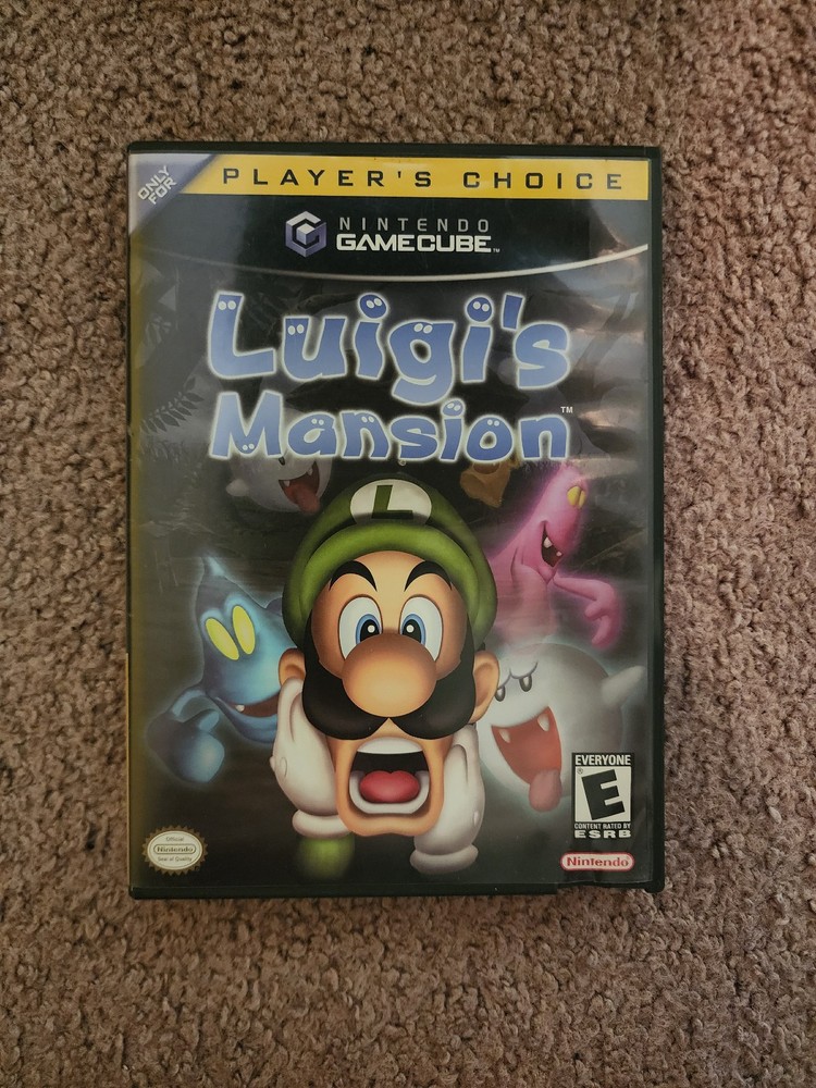 Luigi's Mansion - Player's Choice (Nintendo GameCube) - Complete In Box