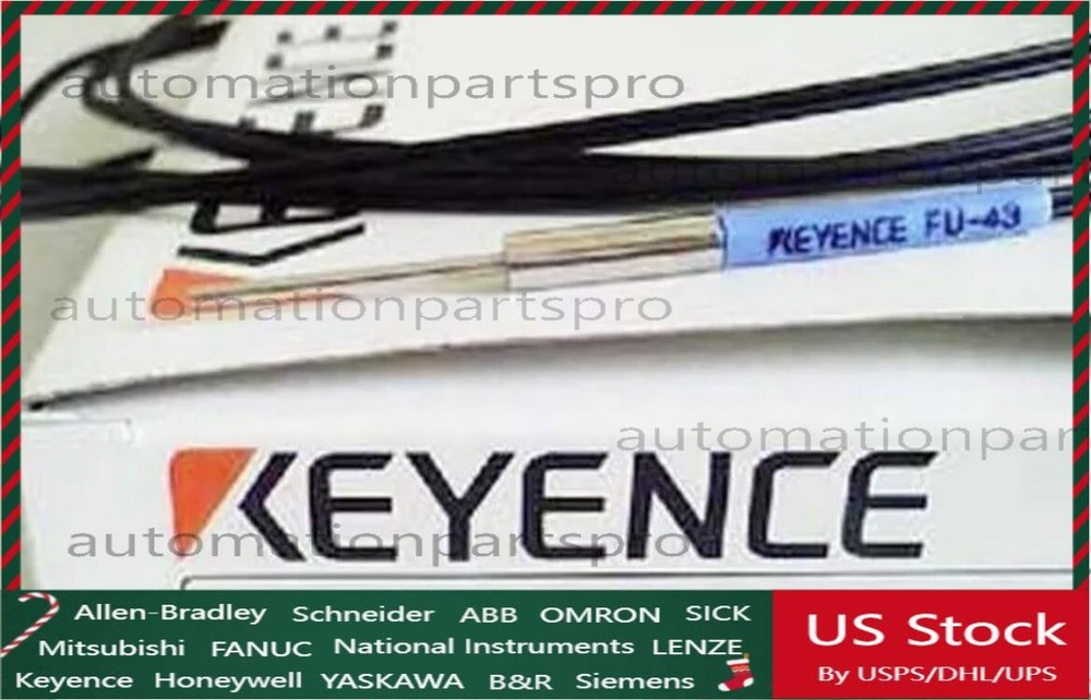 Keyence FU-43 Fiber Optic Sensor Reflective FU43 New  US Free TAX