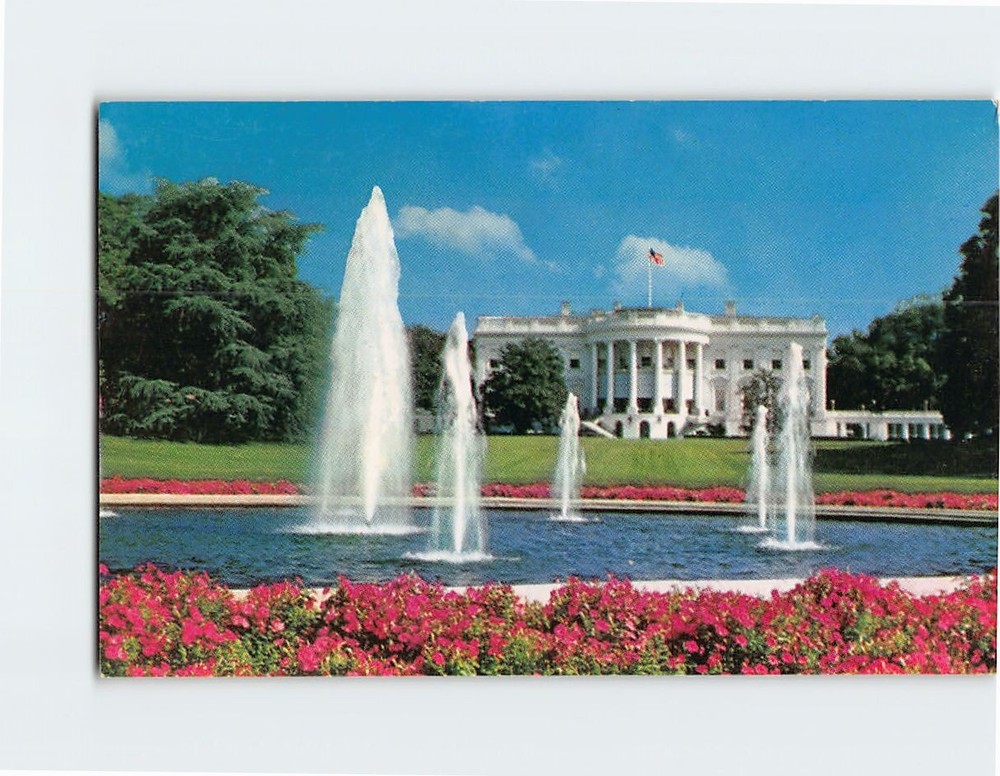 Postcard The White House, Washington, District of Columbia