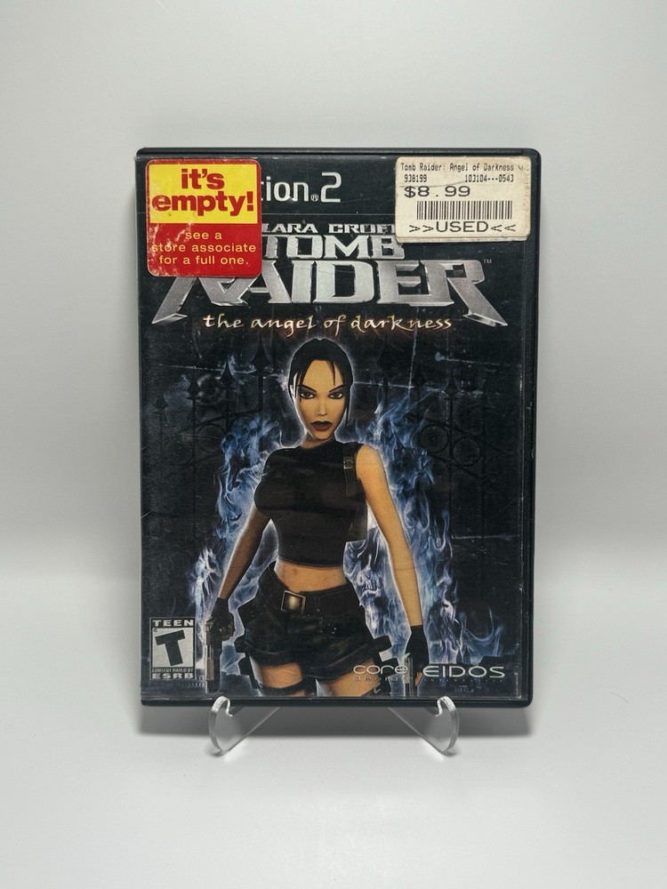 Lara Croft: Tomb Raider Angel of Darkness (Sony PlayStation 2, 2003) No Manual