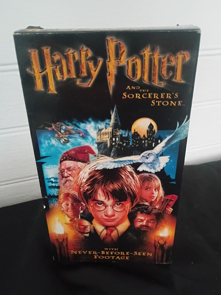 Harry Potter & the Sorcerer's Stone (VHS, 2001)
