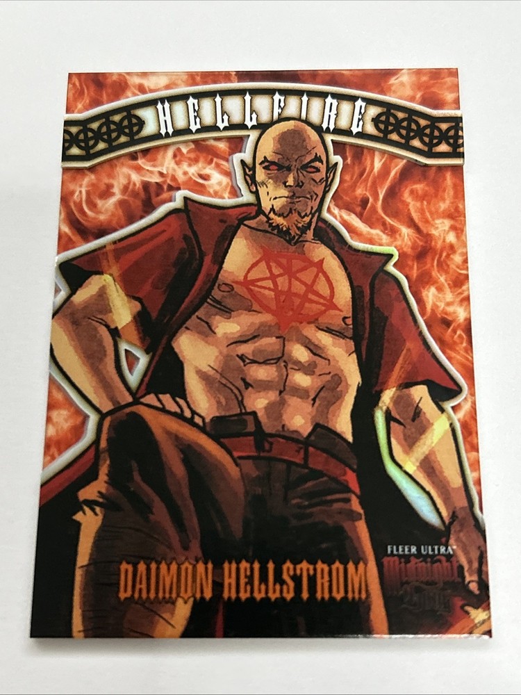2023 Fleer Ultra Midnight Sons Hellfire #HF-20 Daimon Hellstrom