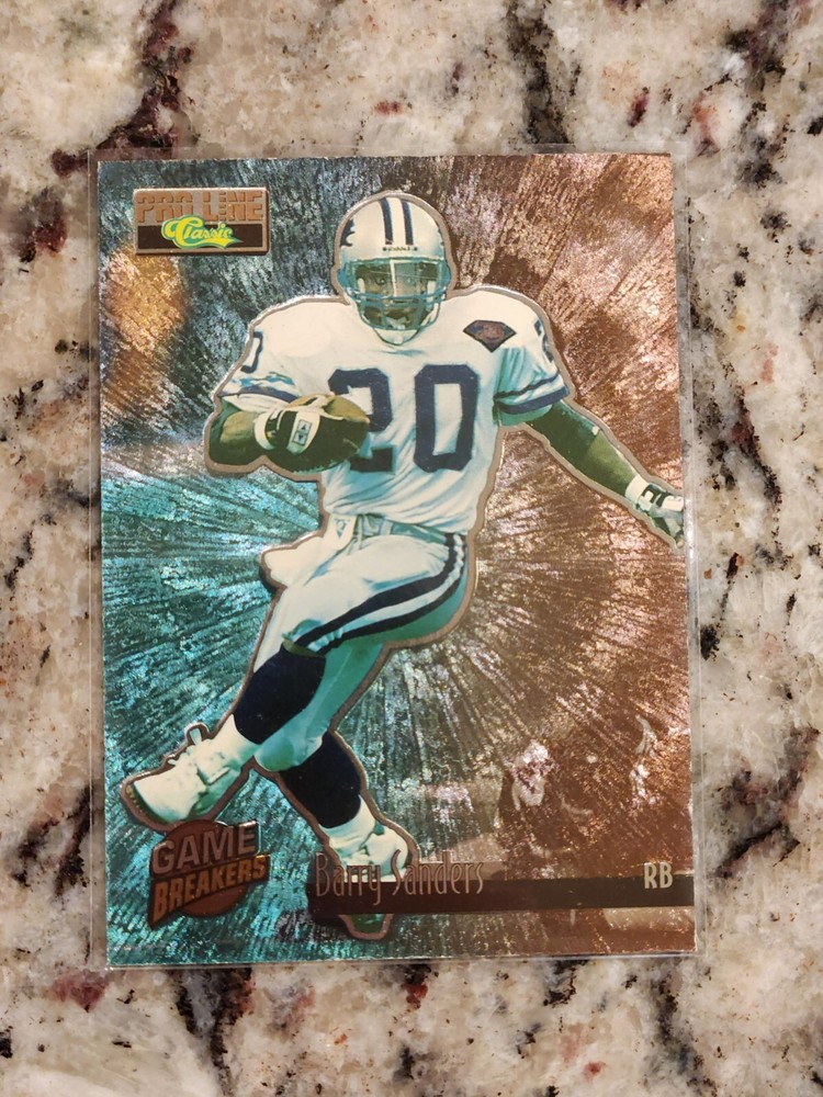 1996 Pro Line Classics Game Breakers Barry Sanders #GB20