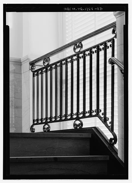 Virginia State Capitol Richmond Virginia Wrought Iron Stair Railing 1930s
