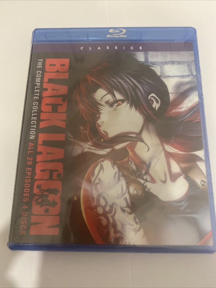 Black Lagoon Complete Series Season 1 and Season 2 +Roberta's Blood Trail Ova