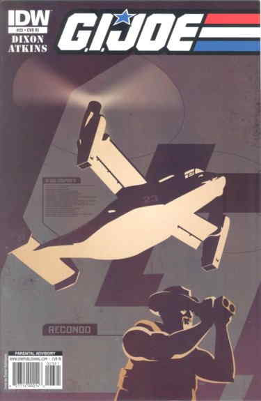 G.I. Joe IDW #23RI VF/NM Chuck Dixon Comic with Combined Shipping