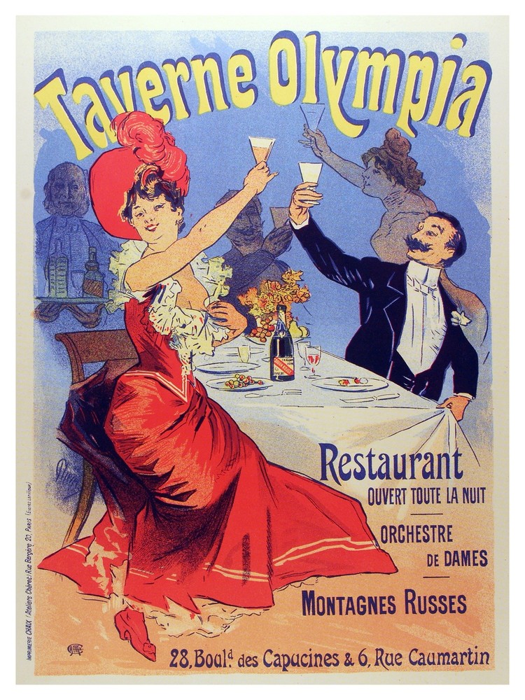 Taverna Olympia Restaurant wall Decor. Graphic Interior Art design.Travel 3256