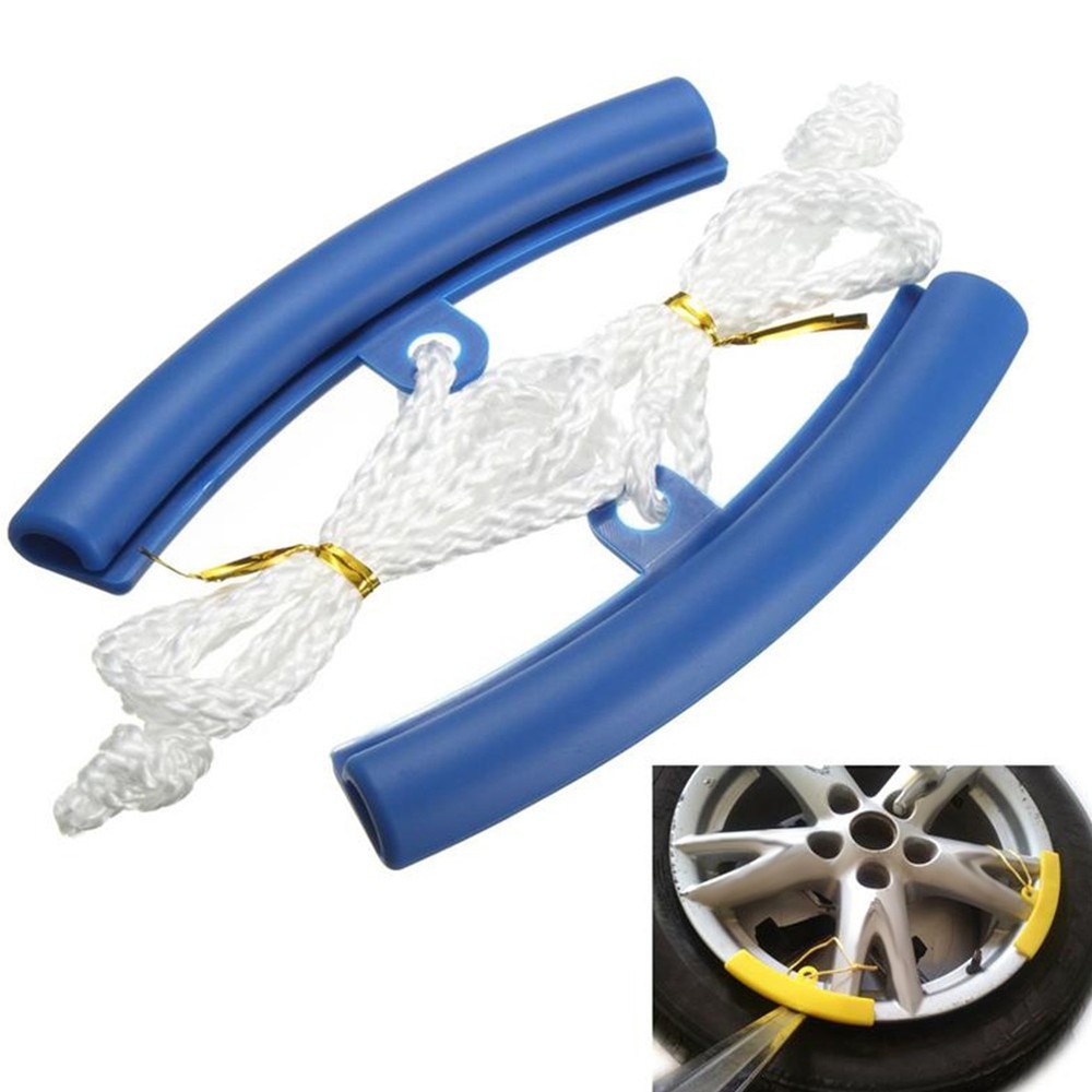 Car Tire Change Guard Rim Edge Savers Polyethylene Rubber Wheel Changing
